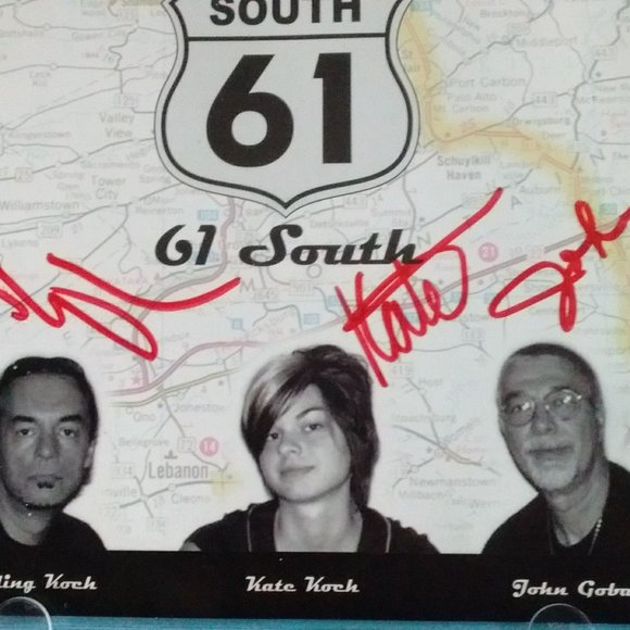 61 South (Band) Audio CD in *Case Autographed 3 Places by all 3 Band Members - Picture 4 of 5